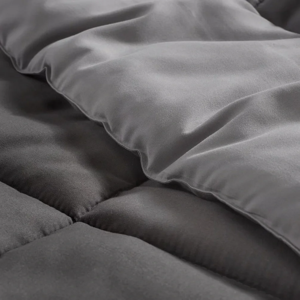 Elegant Gray Comforter Set